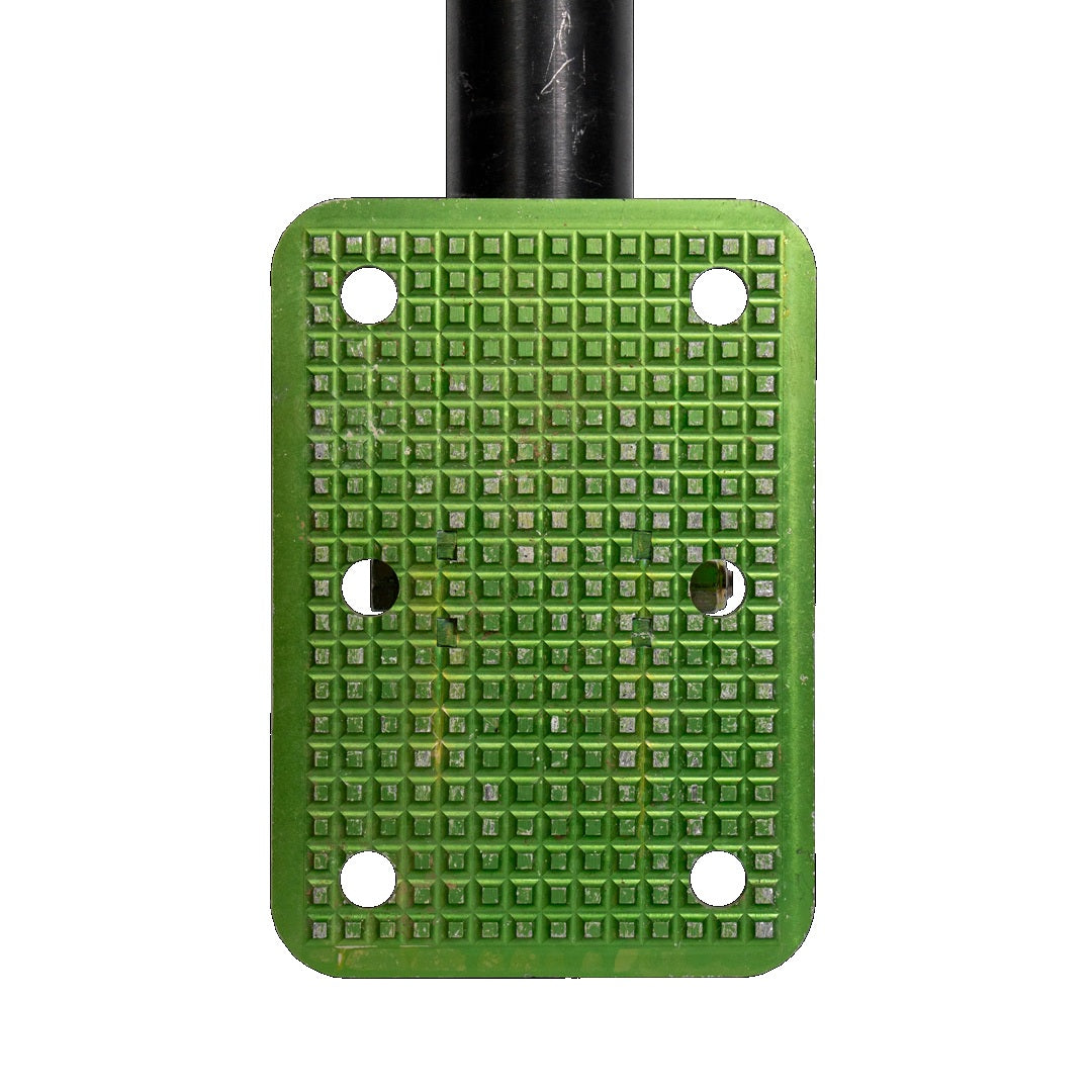 Mighty Strut close up showing the cleat pattern on the bottom of the foot pad. 